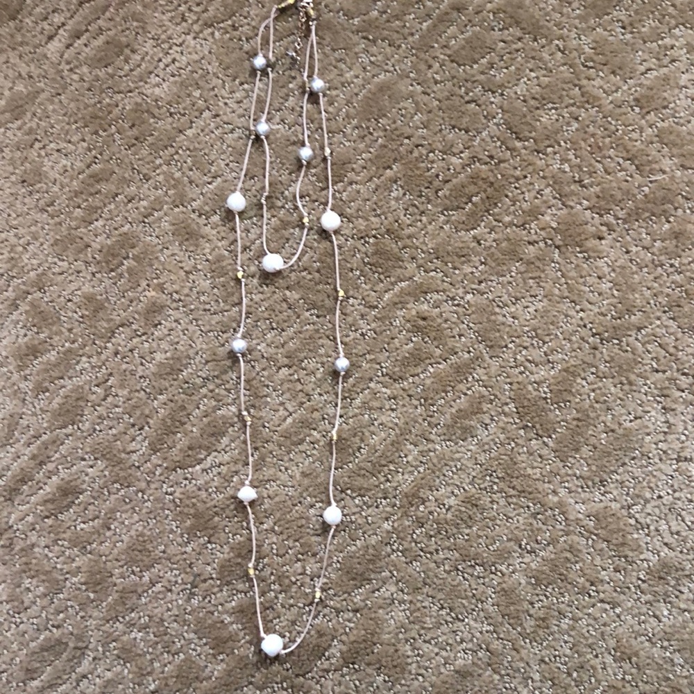 Lucky 2 length pearl necklace